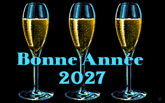 Gif animé bonne année 2026